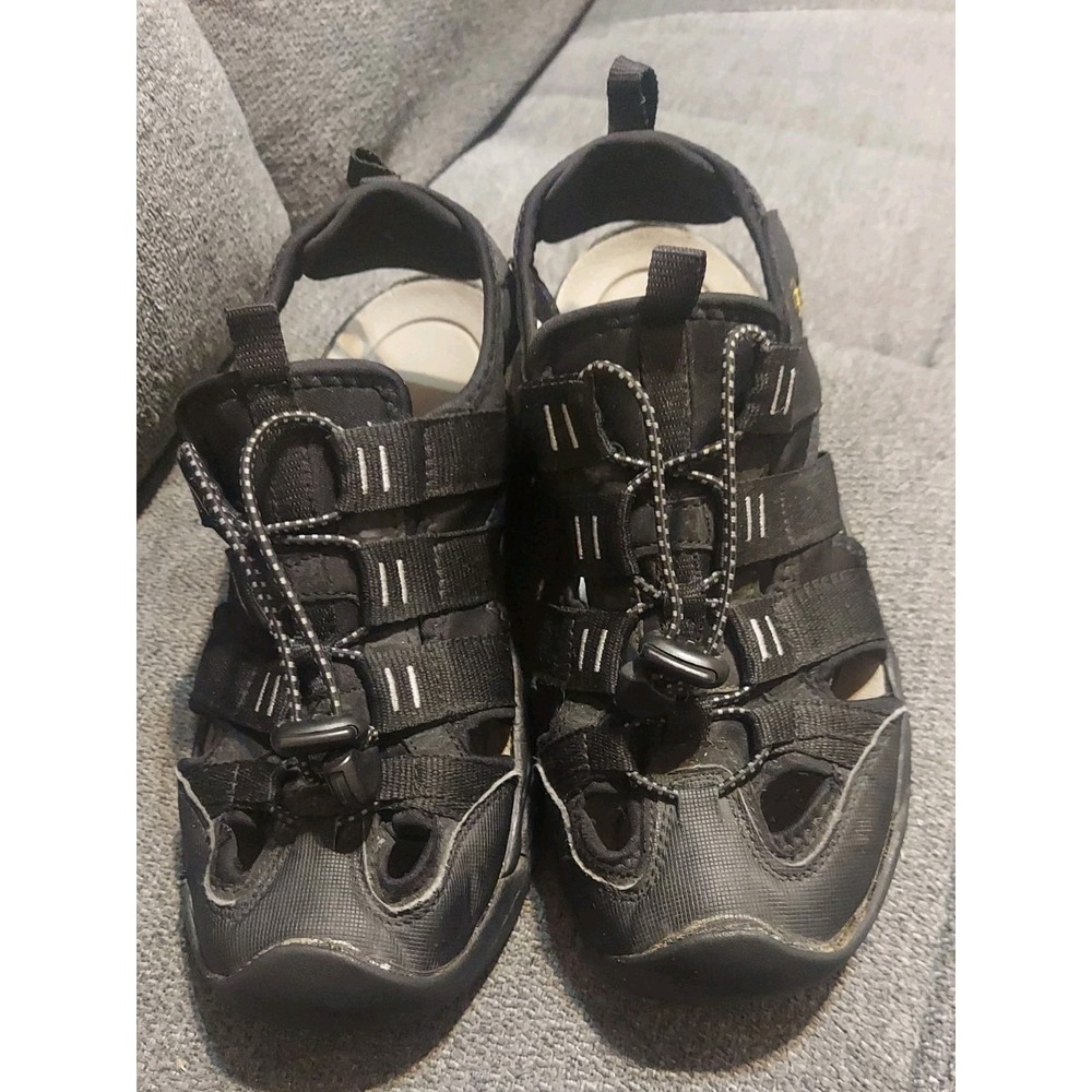 Atika Men's Outdoor Hiking Sandals Closed Toe Athletic Sport‎ Sandals Blk Size 7